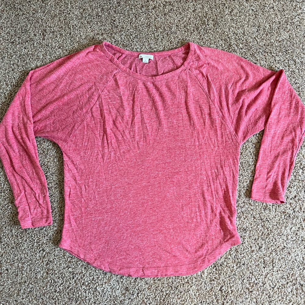 Gap loose fitting long sleeved shirt